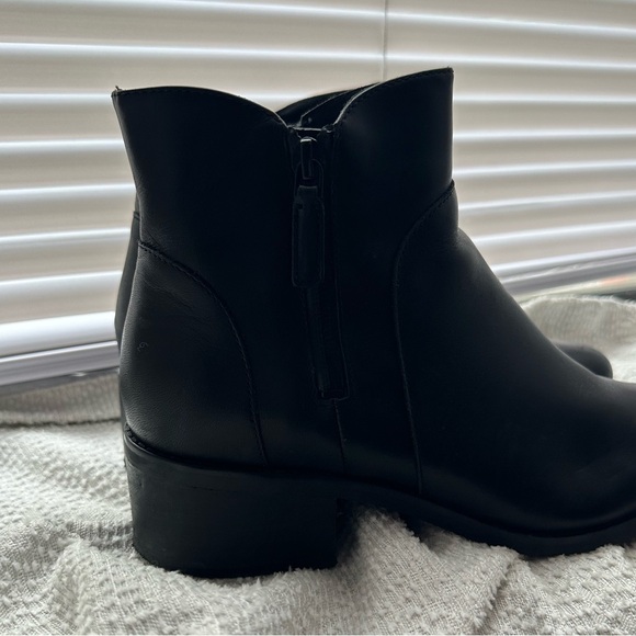 Cole Haan Black Leather Lyla Bootie - Picture 3 of 13